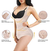 Breathable Mesh Waist-Sculpting Shapewear Bodysuit