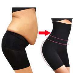 High-Waist Seamless Tummy Control Shaping Shorts
