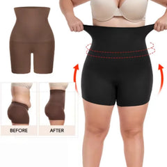High-Waist Seamless Tummy Control Shaping Shorts