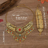 Vintage Layered Tassel Necklace – 3 Piece Set
