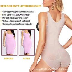 Breathable Mesh Waist-Sculpting Shapewear Bodysuit