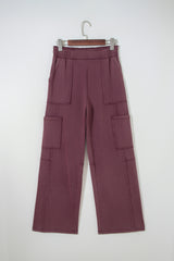 Mineral Red Mineral Wash Cargo Patched Pocket Utility Sweatpants