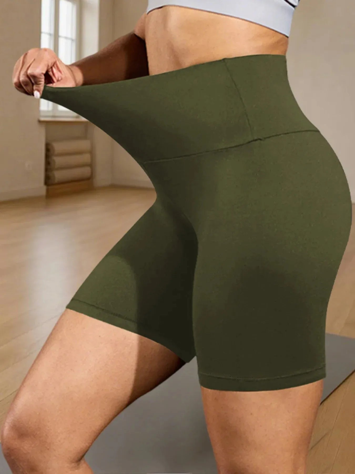 Seamless High-Waist Tummy Control Shaping Shorts