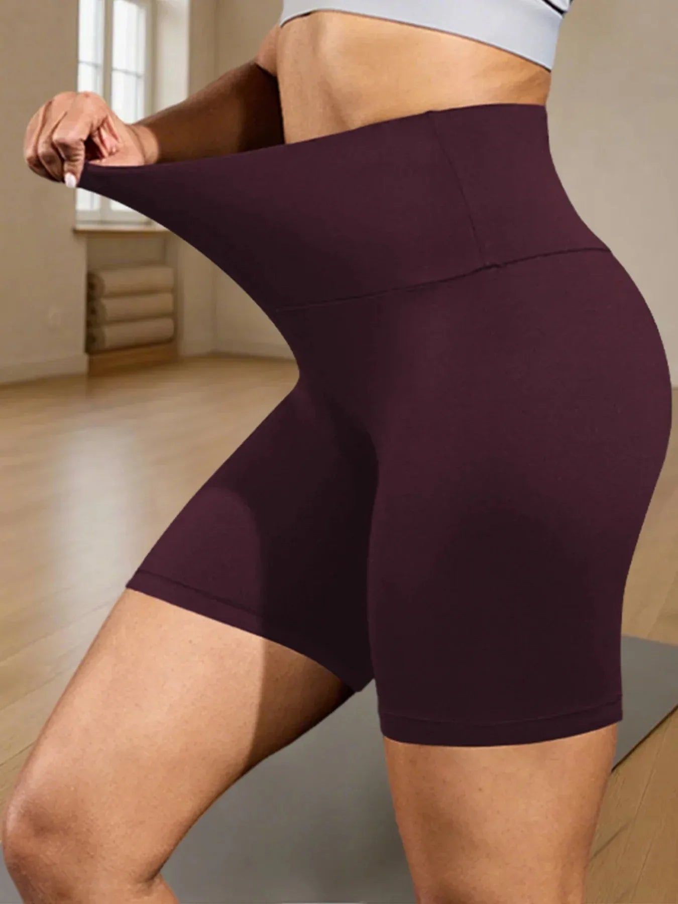 Seamless High-Waist Tummy Control Shaping Shorts