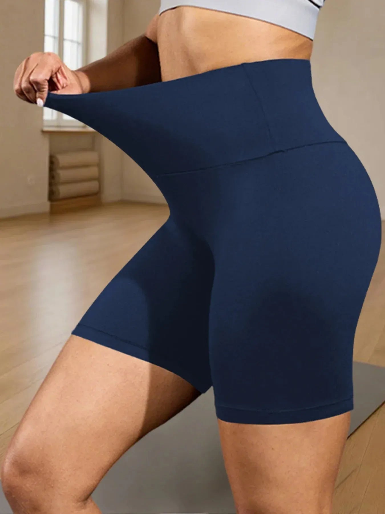 Seamless High-Waist Tummy Control Shaping Shorts