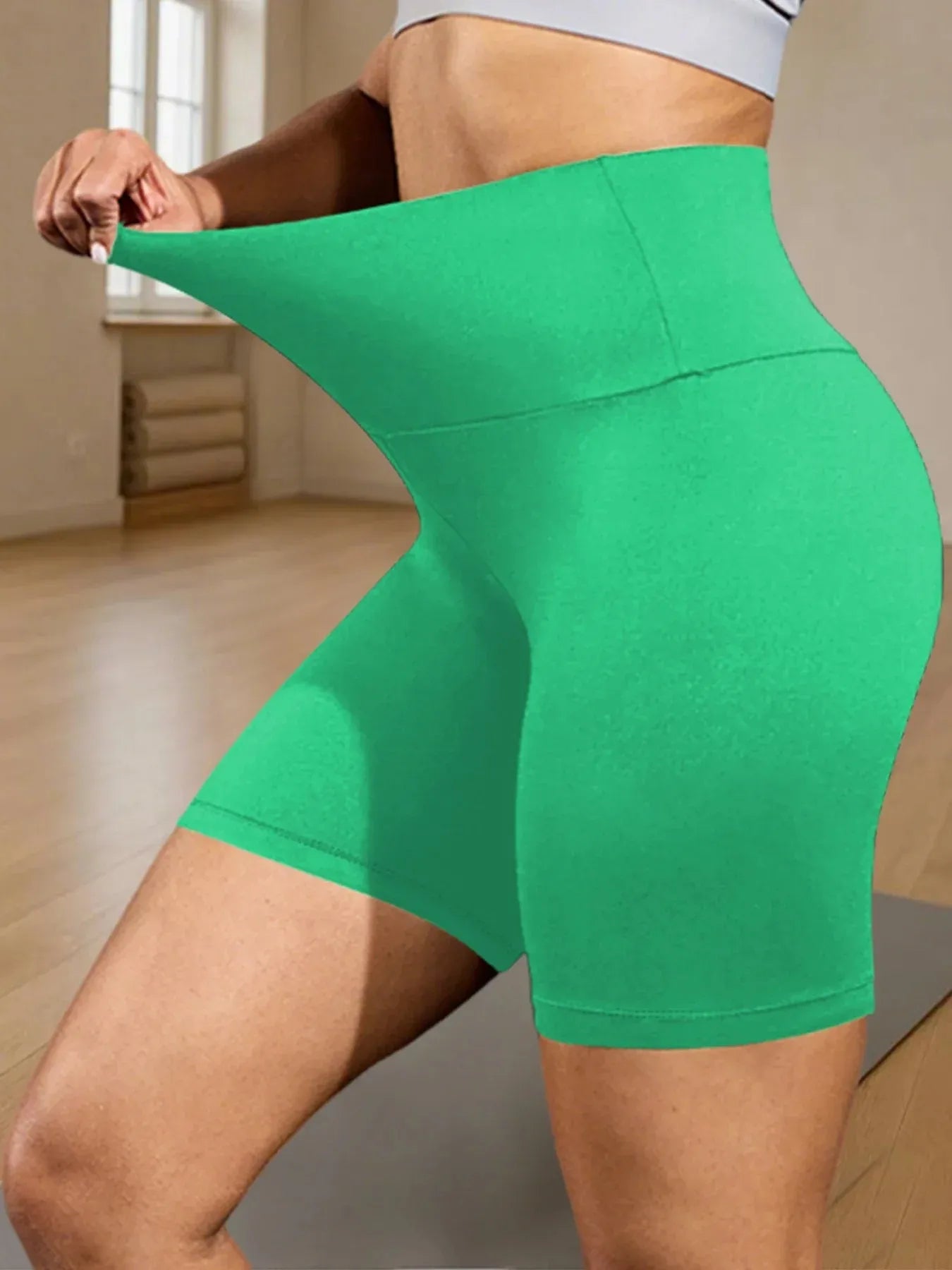 Seamless High-Waist Tummy Control Shaping Shorts