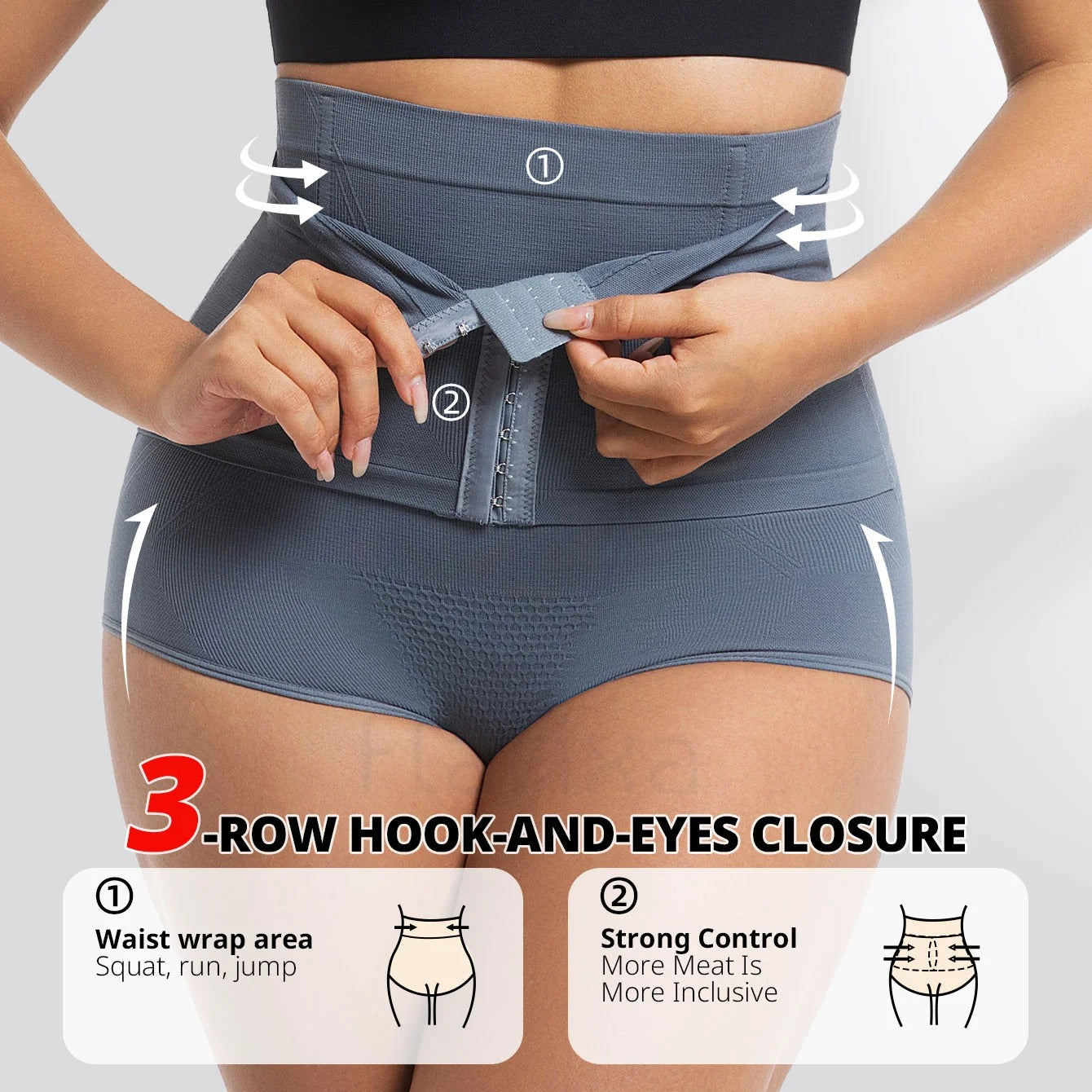 Front-Closure Tummy Control &amp; Lift Shapewear