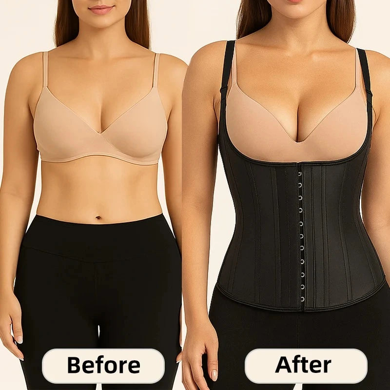 Zipper Tummy Control Shaping Cami