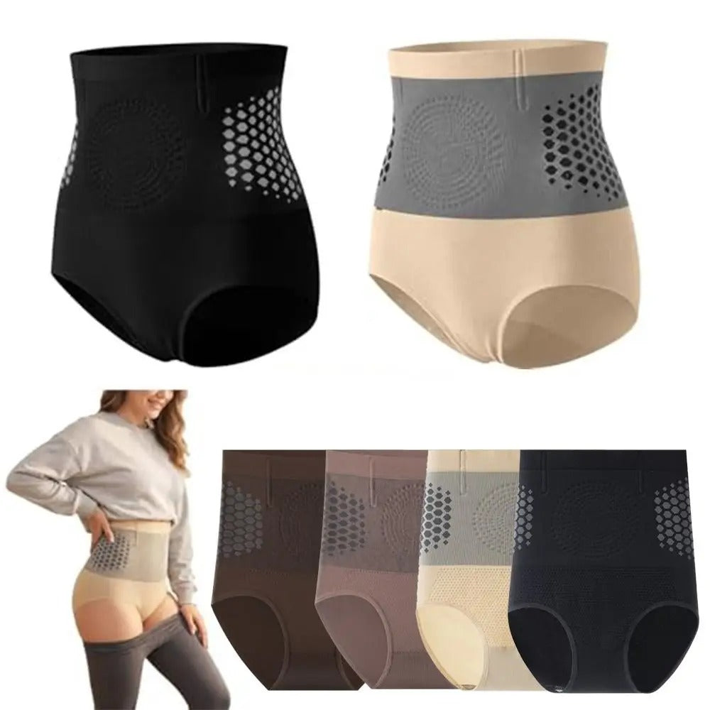 High-Waist Tummy Control Compression Shorts