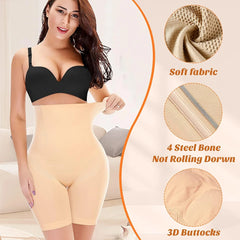 High-Waist Tummy Control &amp; Hip-Lift Shapewear