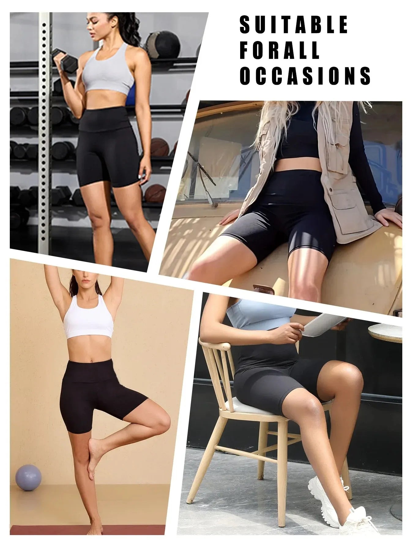 Seamless High-Waist Tummy Control Shaping Shorts