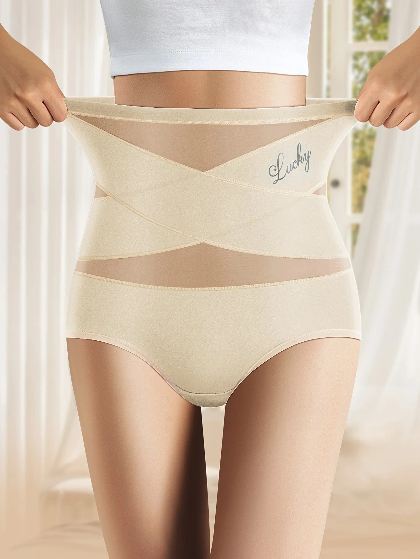 High-Waist Tummy Control Shaping Briefs