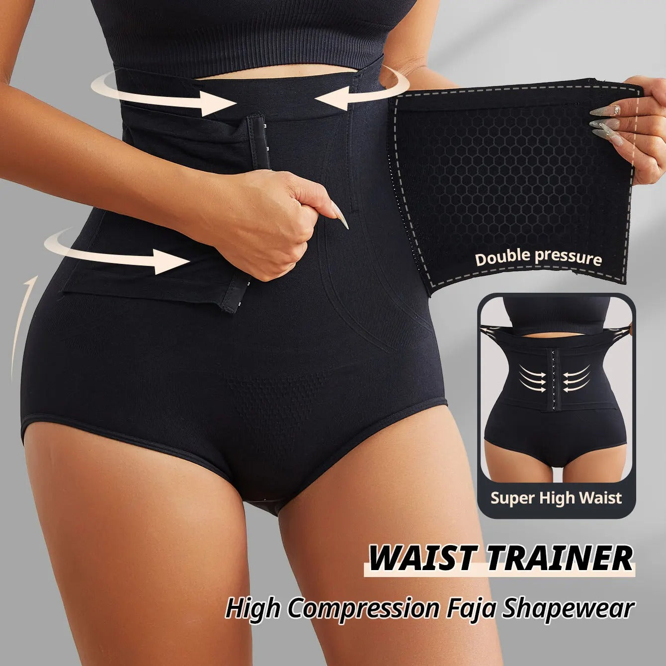 Front-Closure Tummy Control &amp; Lift Shapewear