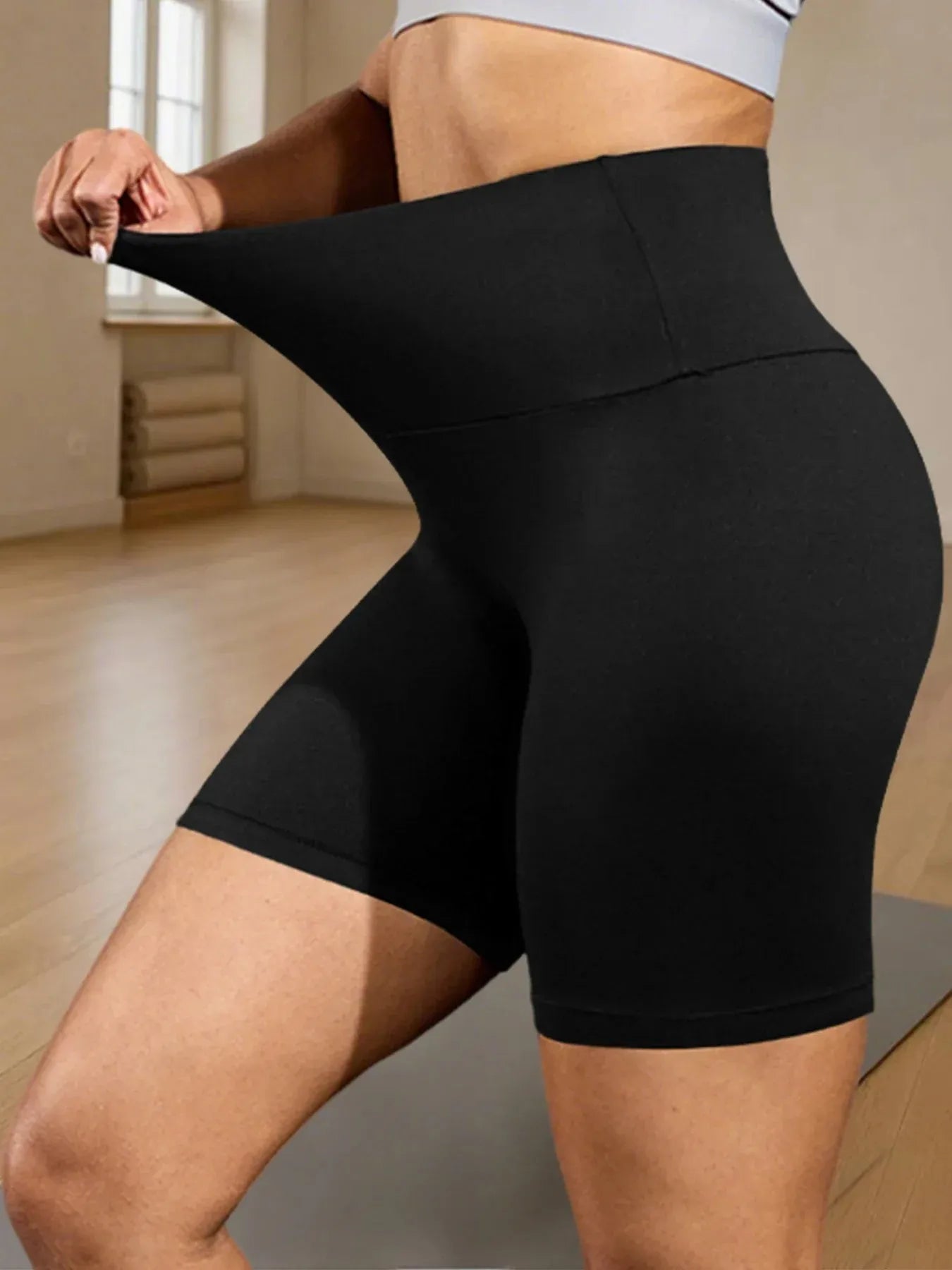Seamless High-Waist Tummy Control Shaping Shorts