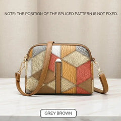 Rhombus Pattern Mini Crossbody Bag for Women
