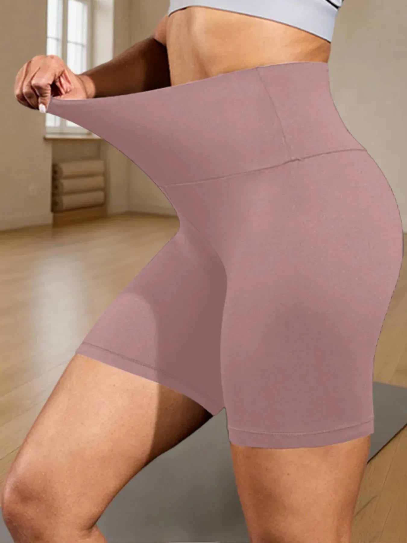 Seamless High-Waist Tummy Control Shaping Shorts